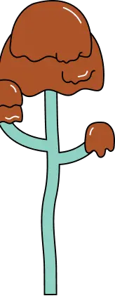 Decorative tree left