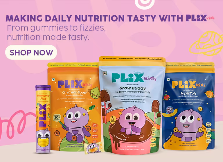 PlixKids Nutrition Products - Grow Buddy & SuperTots